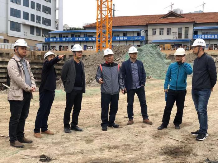 5.2陆烜带队到直属分公司民族苑项目查抄。 朱文海 摄700.jpg