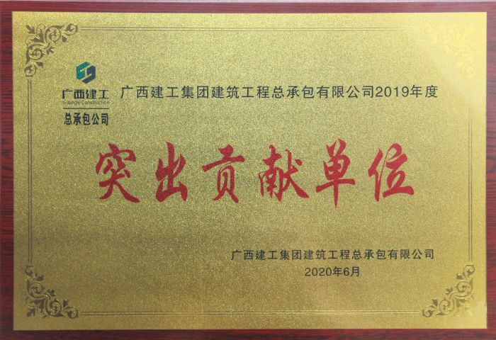 公司2019年凸起贡献单元奖牌。邓灿滨 摄.jpg